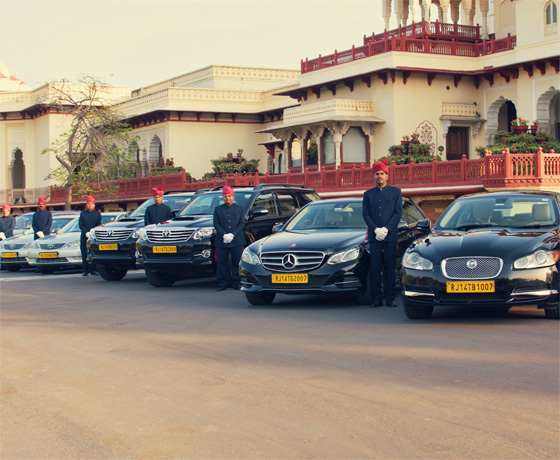 Our fleet of luxury cars in India with dedicated drivers who have been in service for over 30 years